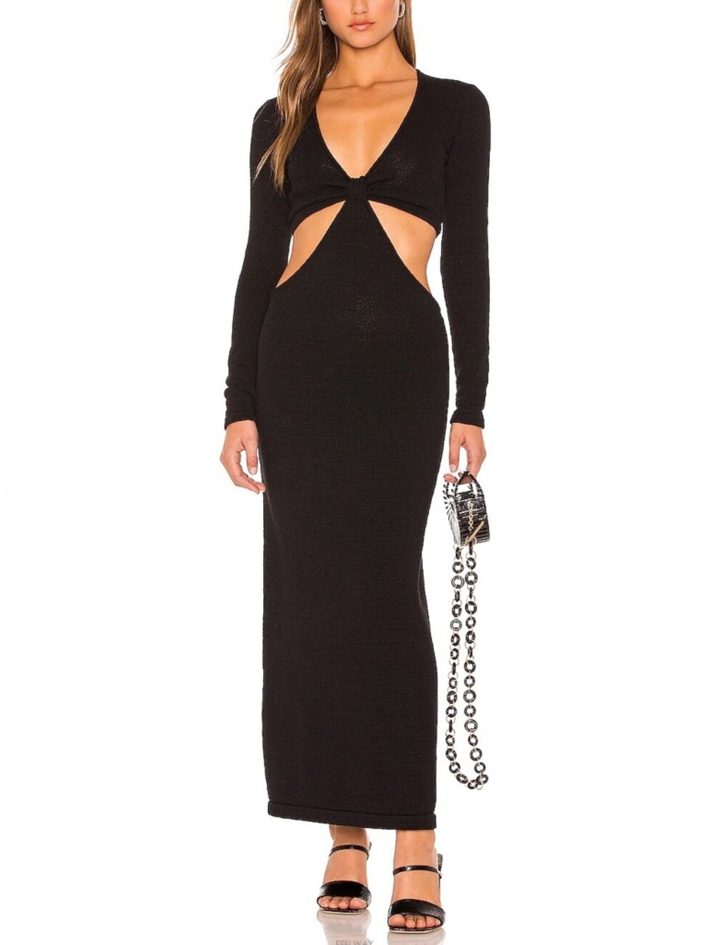 Cult Gaia Jana Dress in Black